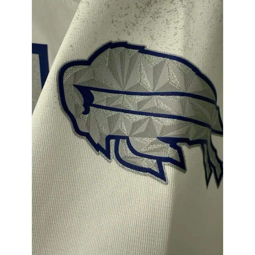 Josh Allen Buffalo Bills Nike 2025 Rivalries Game Cold Front Jersey Youth XL